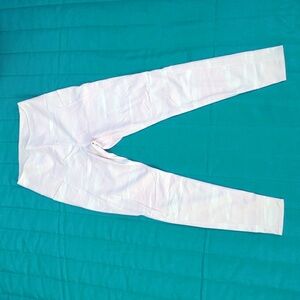 Uniqlo Pink and White Active Leggings